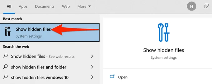 6 moduri de a afișa fișiere și foldere ascunse în Windows 10