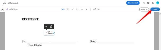 Cara Menandatangani Fail PDF pada Windows