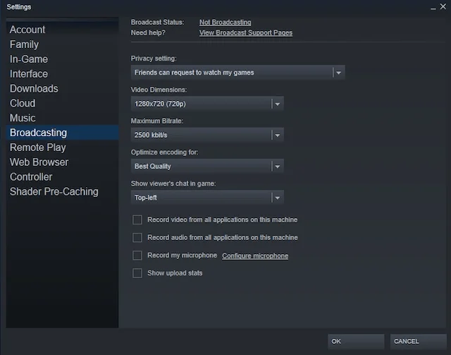 Qu'est-ce que la diffusion Steam et comment la configurer