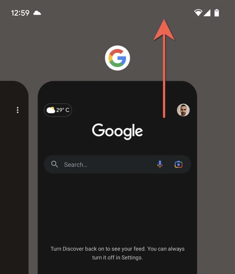 Închidere aplicație Android
