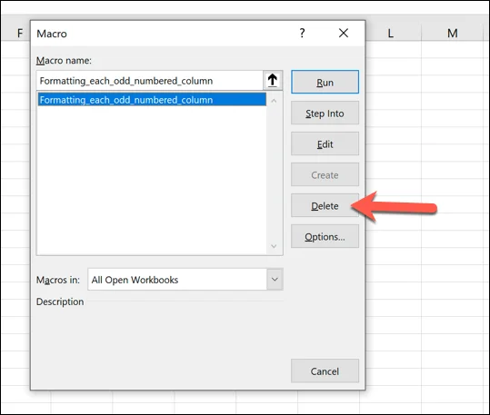 Cara Merakam Makro dalam Excel