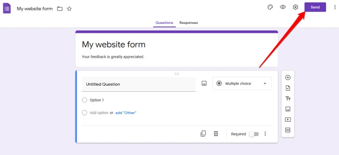 Cara Membenamkan Borang Google di Tapak Web Anda