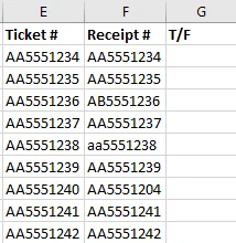 Cara Mencari Nilai Padanan dalam Excel