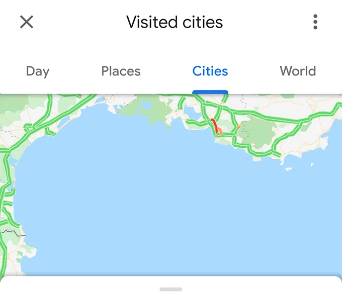 Jak wyświetlić historię lokalizacji w Mapach Google