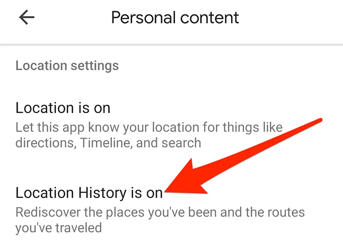 Jak wyświetlić historię lokalizacji w Mapach Google