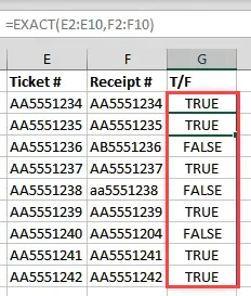 Cara Mencari Nilai Padanan dalam Excel