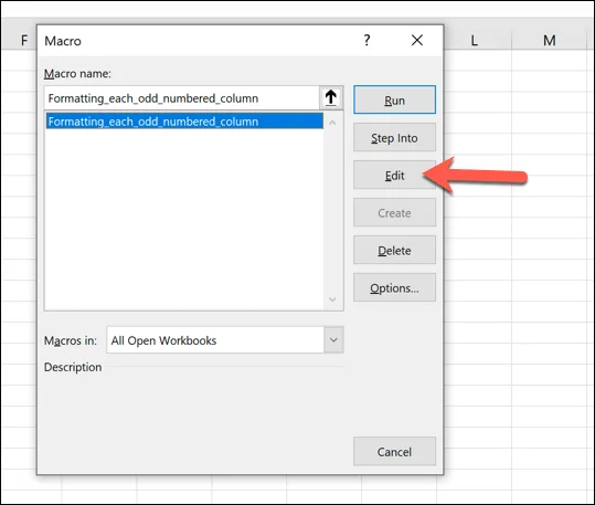 Cara Merakam Makro dalam Excel