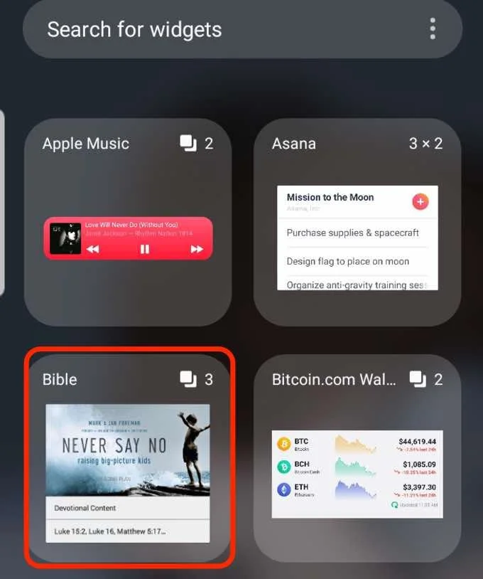 Cara Menambah Widget pada Android dan iPhone
