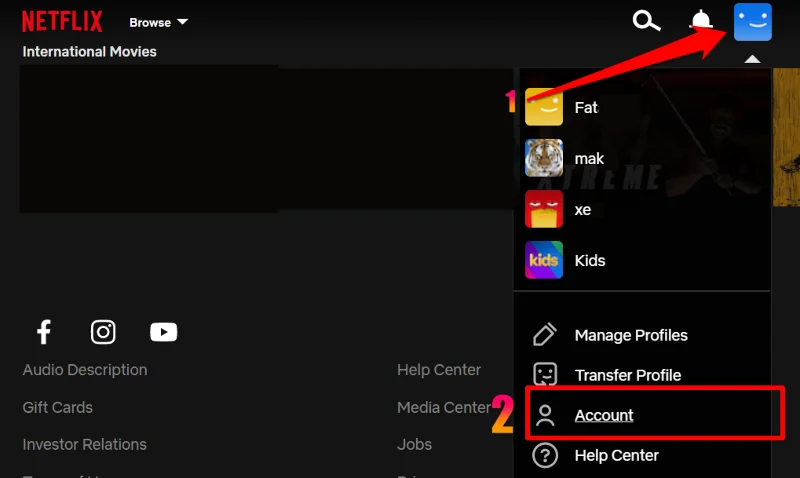 Netflix 계정을 삭제하는 방법