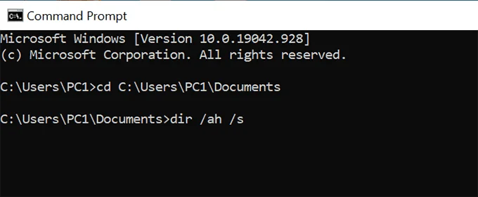 6 moduri de a afișa fișiere și foldere ascunse în Windows 10