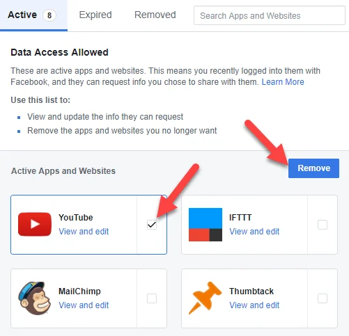Cum să vă verificați aplicațiile conectate la Google și Facebook