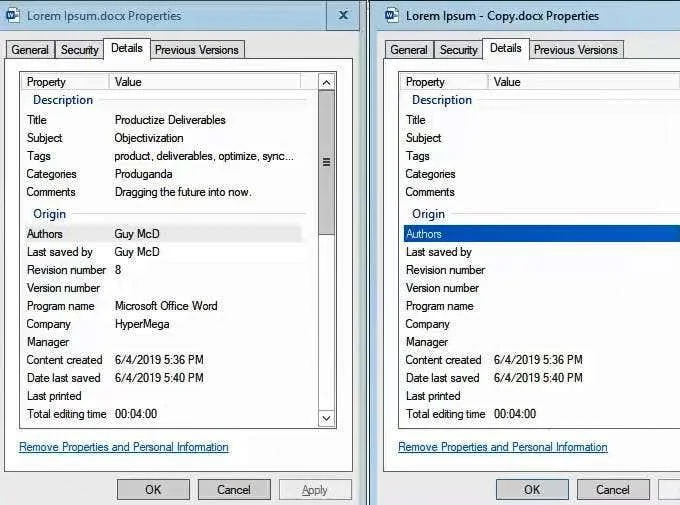Cara Memadam Metadata Peribadi sepenuhnya daripada Dokumen Microsoft Office