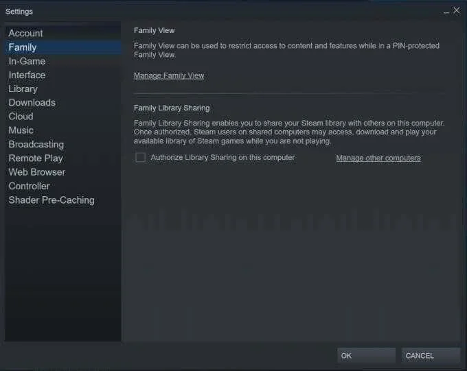Comment partager des jeux sur Steam