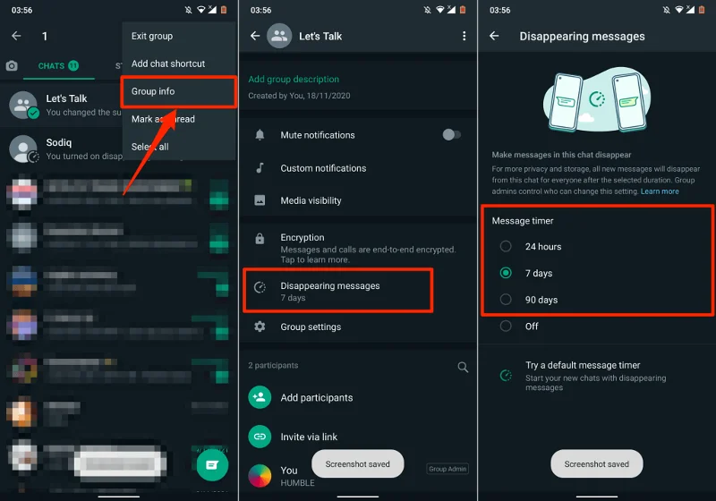 Apakah Mesej yang Hilang di WhatsApp dan Cara Mendayakannya
