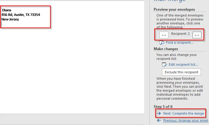 So verwenden Sie den Seriendruck in Word zum Erstellen von Briefen, Etiketten und Umschlägen