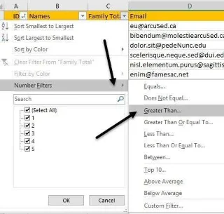Cara Menapis Data dalam Excel