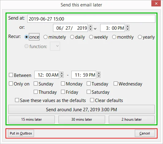 Cum să programați e-mailurile pentru a fi trimise mai târziu