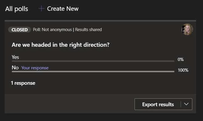 4 moduri de a rula un sondaj Microsoft Teams în timpul întâlnirilor