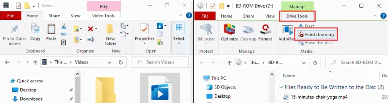 Cum să inscripționați CD-uri, DVD-uri și discuri Blu-ray în Windows 11/10