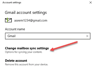 Cum se configurează Gmail în Windows 10