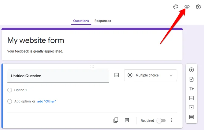 Cara Membenamkan Borang Google di Tapak Web Anda