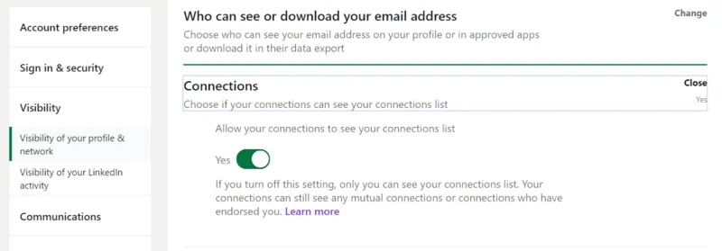 Cum să vă vizualizați profilul LinkedIn ca public