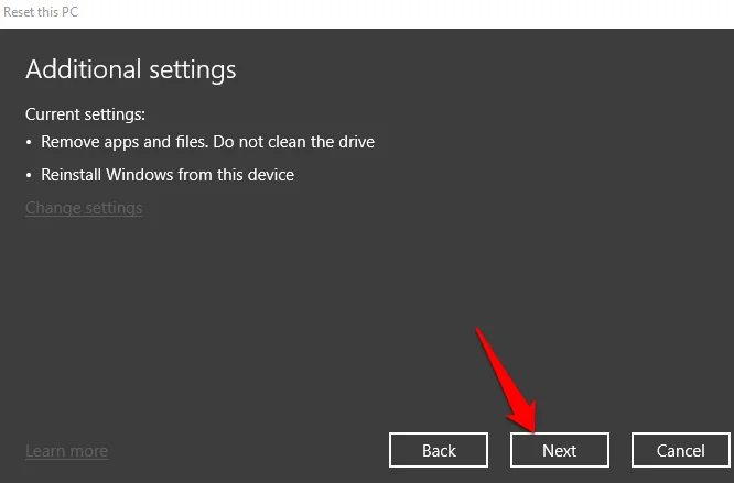 Cum să resetați din fabrică Windows 10
