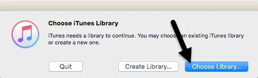 Een iTunes-bibliotheek instellen op een externe harde schijf of NAS