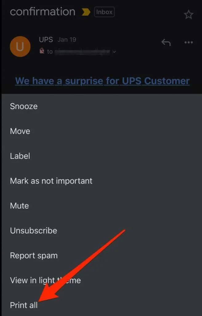 Cum să imprimați un e-mail din Gmail, Yahoo, Outlook și altele
