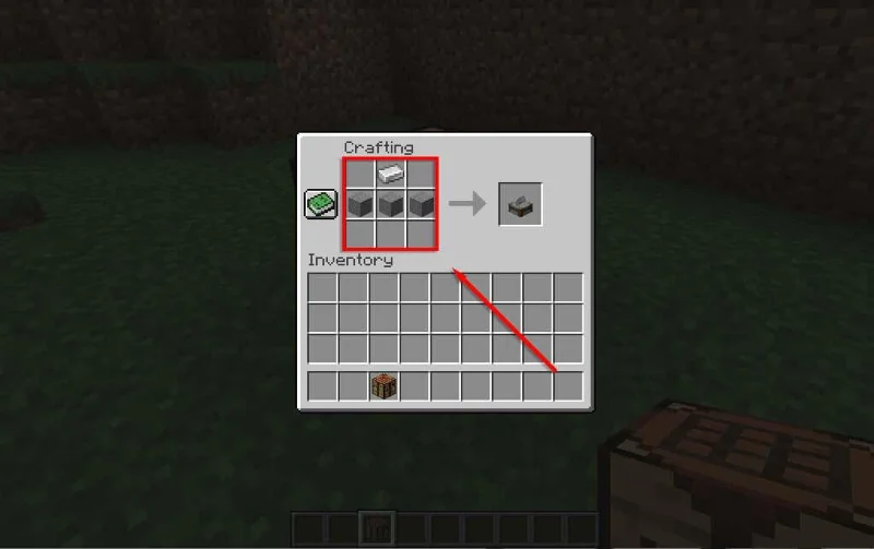 Comment faire un tailleur de pierre dans Minecraft