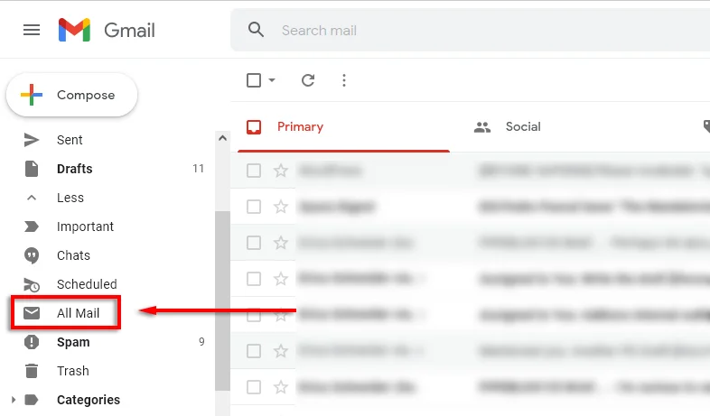 Cara Arkib dalam Gmail Berfungsi