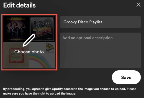 Spotify 재생 목록 표지 사진을 사용자 지정하는 방법