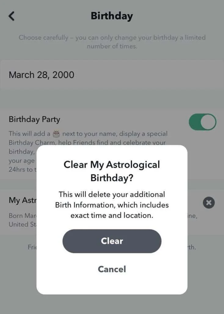 Cum să utilizați profilul astrologic pe Snapchat