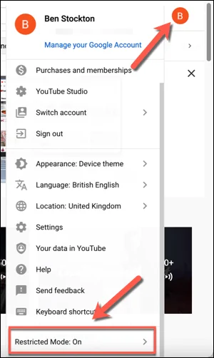 Ce este modul restricționat YouTube și cum să îl activați sau să îl dezactivați