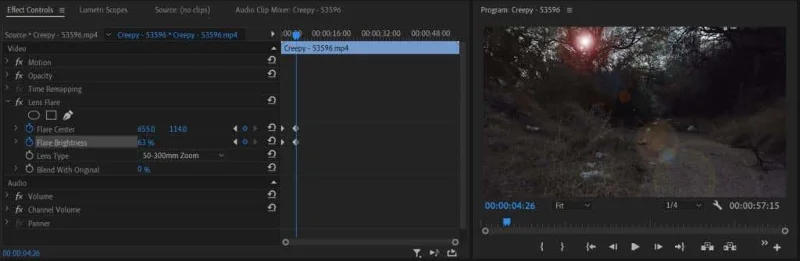 Cum să creați un efect de strălucire solară în Adobe Premiere Pro