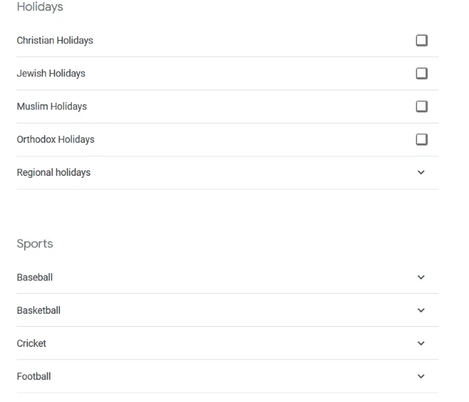 Cara Menggabungkan Berbilang Kalendar Google