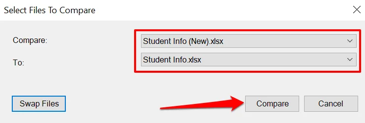 Cara Membandingkan Dua Fail Excel dan Serlahkan Perbezaannya