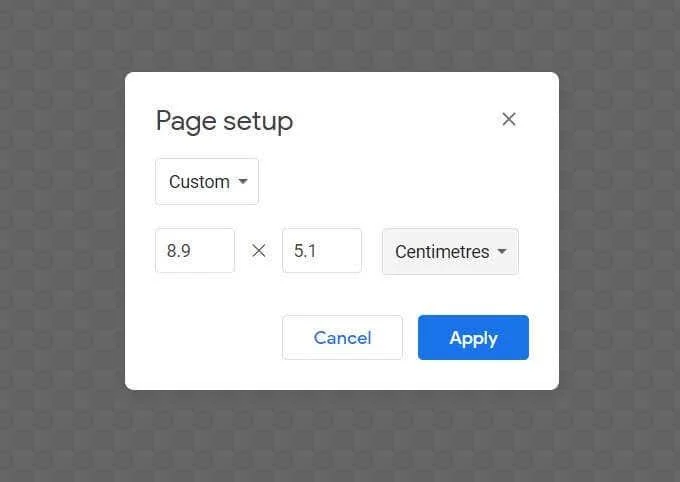 Cara Membuat Kad Perniagaan di Google Drive
