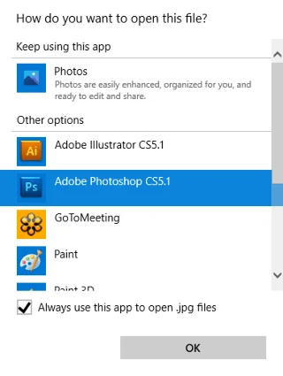 Cum să schimbați asocierile fișierelor în Windows 10