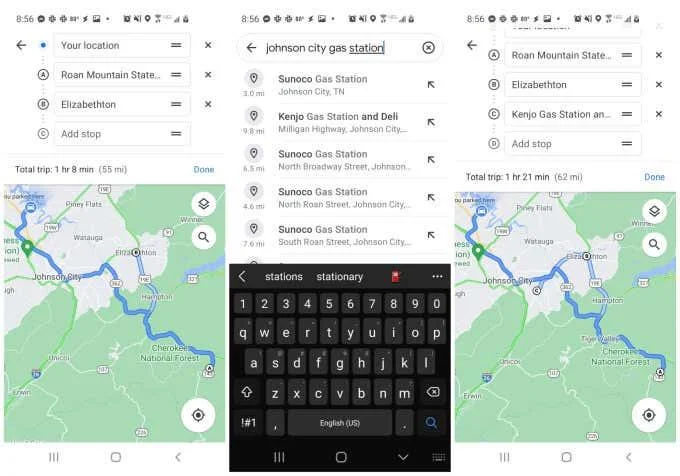 Cómo usar varias paradas en Google Maps