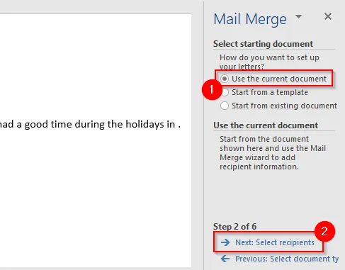 So verwenden Sie den Seriendruck in Word zum Erstellen von Briefen, Etiketten und Umschlägen