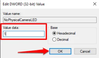 Cum să activați/dezactivați notificările OSD ale camerei web în Windows 10