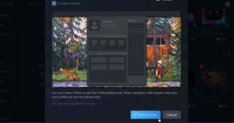 Comment changer l'arrière-plan de votre profil sur Steam