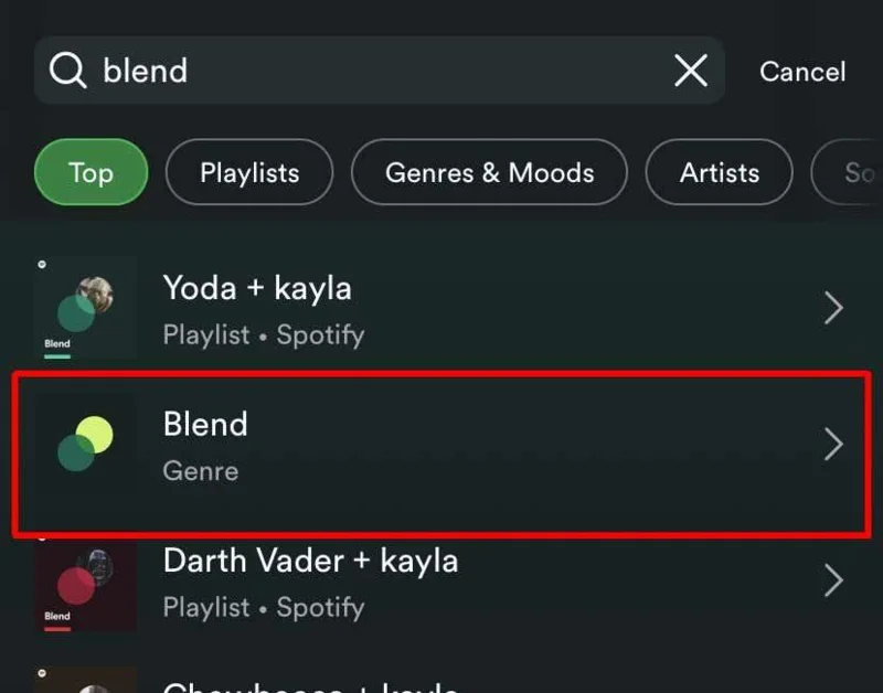 Cum să faci o listă de redare Spotify Blend cu un alt utilizator