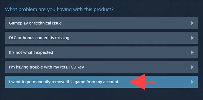 Comment masquer des jeux sur Steam