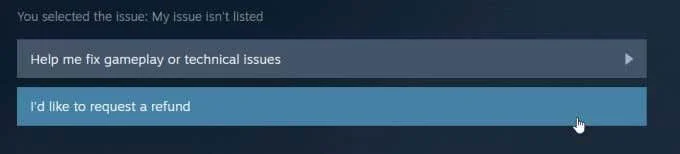 Comment rembourser un jeu sur Steam
