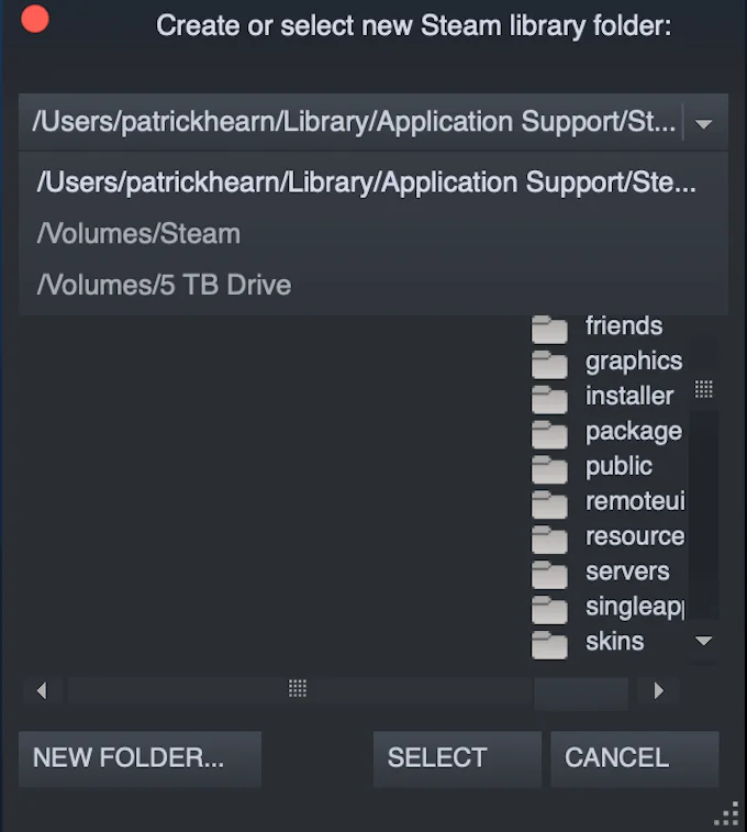 Cara Mengalihkan Permainan Steam ke Pemacu Lain