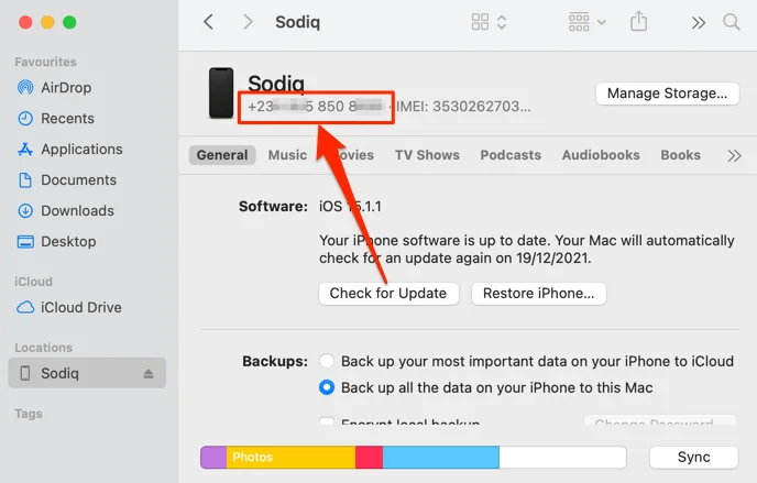 Cara Mencari Nombor Telefon Anda pada iPhone dan Android