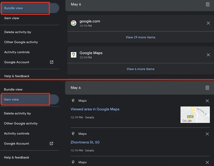 Cara Melihat Sejarah Carian Peta Google Anda
