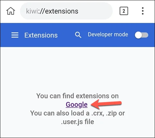 Cum se instalează extensiile desktop Chrome pe Android